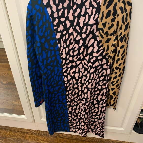 DVF Diane von Furstenberg Belmont Print Dress NWT size 6 - Picture 8 of 9